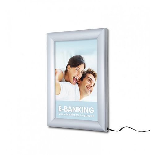 Ramy na plakaty Lendraw z oświetleniem LED - Rama na plakaty Lendraw, z oświetleniem LED, 70 x 100 cm