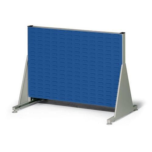 Jednostronny regał PERFO, wysokość 78 cm - Regałyjednostronny PERFO, wysokość 78 cm, niebieski