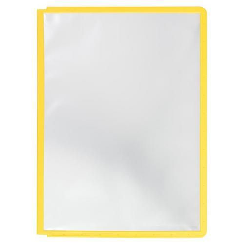 Ramki informacyjne Cordoba A4, 5 szt. - Ramki informacyjne Cordoba A4, 5 szt., żółte