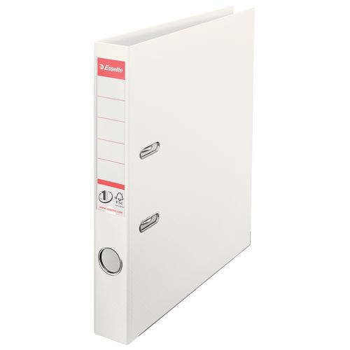 Segregatory dźwigniowe Esselte Lux, 20 szt. - Segregator dźwigniowy Esselte Lux, 20 szt., szerokość 50 mm, biały
