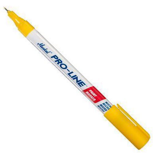 Markery niezmywalne mikro - Marker niezmywalny mikro, żółty