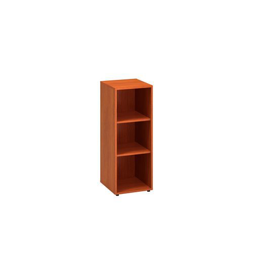 Szafy średnie wąskie Alfa 500, 106,3 x 40 x 45 cm, otwarte - Szafa średnia wąska Alfa 500, 106,3 x 40 x 45 cm, otwarta, kolor czereśnia