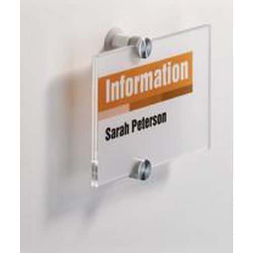 Tabliczki informacyjne na drzwi Crystal Sign - Tabliczka informacyjna na drzwi Crystal Sign, 105 x 148 mm