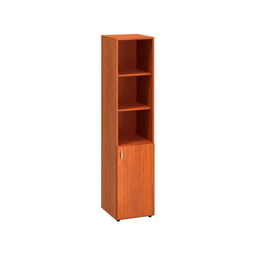 Szafy wysokie wąskie Alfa 500, 178 x 40 x 47 cm, z wnęką i drzwiami - wersja prawa - Szafa wysoka wąska Alfa 500, 178 x 40 x 47 cm, z wnęką i drzwiami