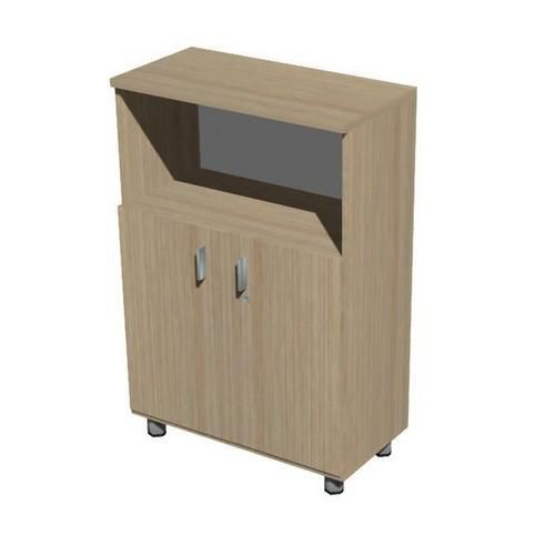 Szafy średnie szerokie Set, 118 x 80 x 40 cm, z wnęką i drzwiami - Szafa średnia szeroka, 118 x 80 x 40 cm, z wnęką i drzwiami, jasne drewno