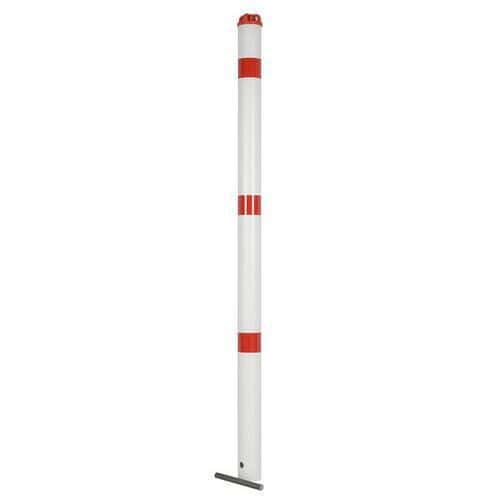 Wytrzymały plastikowy słupek odgradzający Enife, wysokość 90 cm Wytrzymały plastikowy słupek odgradzający Enife, wysokość 90 cm