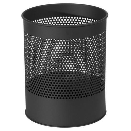 Metalowe kosze na śmieci Gap, pojemność 15 l - Metalowy kosz na śmieci Gap, pojemność 15 l, czarny