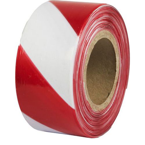 Obustronna taśma ostrzegawcza, 500 m