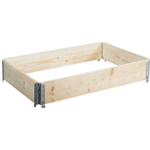 Nadstawki paletowe, drewniane - Nadstawka paletowa, drewniana, 20 x 120 x 80 cm