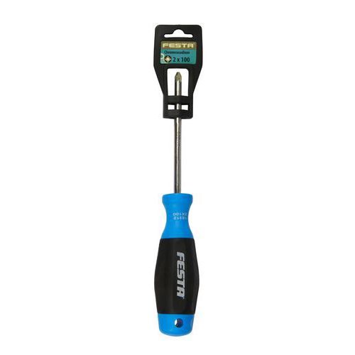 Wkrętaki krzyżowe Pozidriv - Wkrętak krzyżowy Pozidriv, 2 x 100 mm