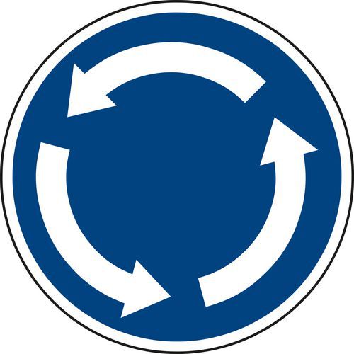 Znak drogowy Rondo (C1) Znak drogowy Rondo (C1)