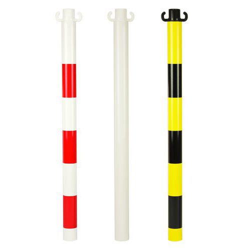 Wytrzymałe metalowe słupki odgradzające Kit, wysokość 95 cm, 2 szt. Wytrzymałe metalowe słupki odgradzające Kit, wysokość 95 cm, 2 szt.
