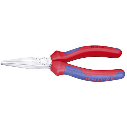 Szczypce Knipex płaskie z wydłużonymi szczękami Langbeck 160 mm - Szczypce radiotechniczne Knipex płaskie Langbeck 160