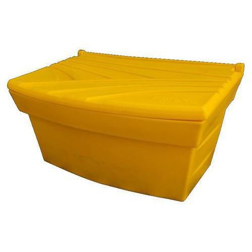 Pojemniki na sól drogową, piasek, sorbenty, 300l - Pojemnik na sól, piasek, 300l, żółty