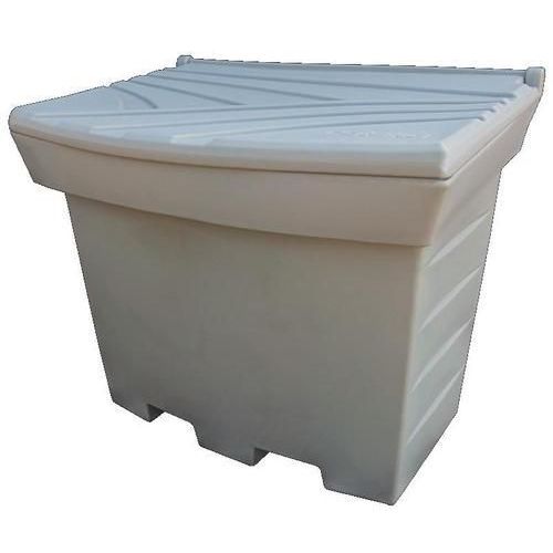 Pojemniki na sól drogową, piasek, sorbenty, 500l - Pojemnik na sól, piasek, 500l, szary