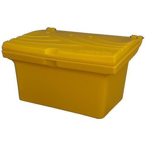 Pojemniki na sól drogową, piasek, sorbenty, 80l - Pojemnik na sól, piasek, 80l, żółty