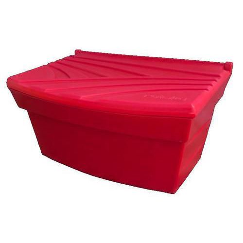 Pojemniki na sól drogową, piasek, sorbenty, 300l - Pojemnik na sól, piasek, 300l, czerwony