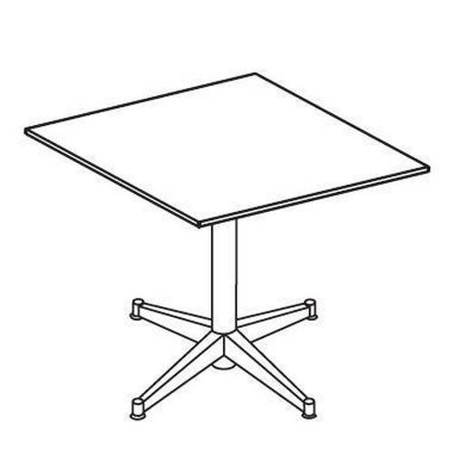 Stoły okolicznościowe kwadratowe Keno, 80 x 75 cm - Stół okolicznościowy kwadratowy Keno, 80 x 80 x 75 cm, legno jasne