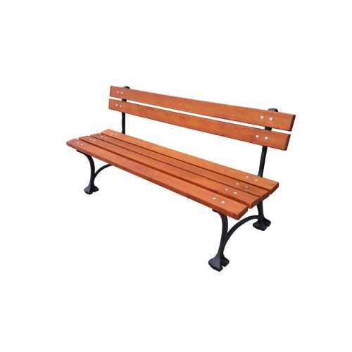 Ławki Boho lekkie z oparciem - szerokość 180cm - Ławka Boho lekka s oparciem - szerokość 180 cm