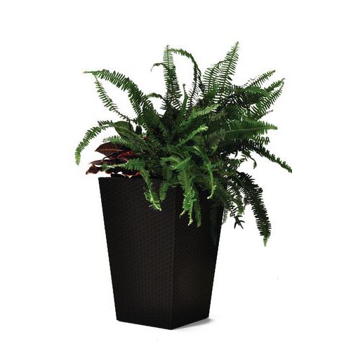 Donice Rattan M, 55,4 l - Donica rattanowa S, 55,4 l, brązowa