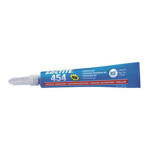 Kleje błyskawiczne Loctite 454 - Klej błyskawiczny Loctite 454, 20 g