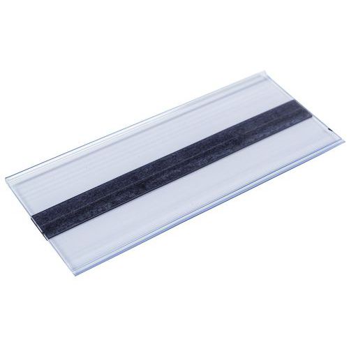 Uchwyty etykiet na regały Manutan Expert, magnetyczne - Uchwyt etykiet na regały, magnetyczny, 80 x 200 mm