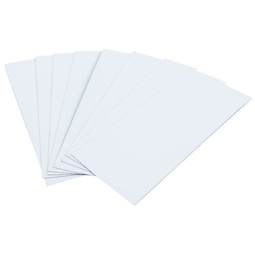 Manutan Expert etykiety informacyjne na regały, magnetyczne - Etykieta informacyjna na regały, magnetyczna, 90 x 210 mm
