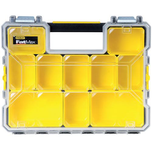 Organizery Stanley Fatmax, 10 przegródek - Organizer Stanley Fatmax, 10 przegródek, 446 x 357 x 74 mm, wodoodporny