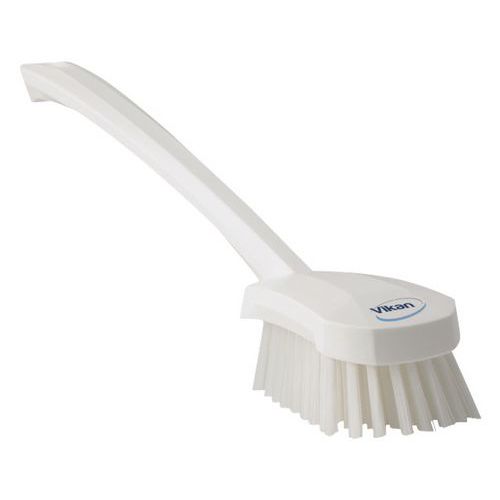 Plastikowe szczotki do naczyń Vikan, 41,5 cm - Plastikowa szczotka do naczyń Vikan, 41,5 cm, biała
