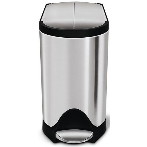 Kosz na śmieci Butterfly 10 l – Simplehuman - Kosz na śmieci Butterfly 10 l stal nierdzewna – Simplehuman