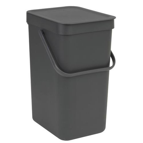 Kosz na śmieci Sort&Go 12 l – Brabantia - Kosz na śmieci Sort&Go 12 l szary – Brabantia