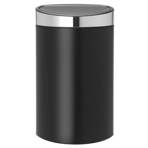 Kosz na śmieci Touch Bin New 40 l – Brabantia - Kosz na śmieci Touch Bin New 40 l matowa czarny mat – Brabantia