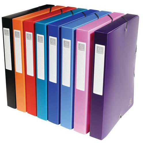 Pilniki plastikowe Exabox - Pilnik plastikowy Exabox, grzbiet 4 cm
