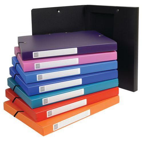 Pilniki plastikowe Exabox - Pilnik plastikowy Exabox, grzbiet 2,5 cm