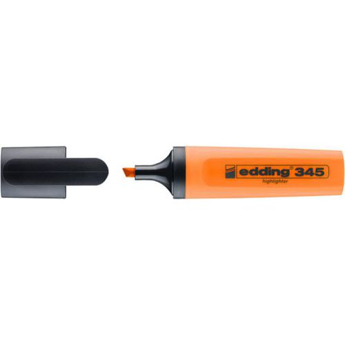 Zakreślacz e-345 EDDING, 2-5mm - Zakreślacz e-345 EDDING, 2-5mm, pomarańczowy