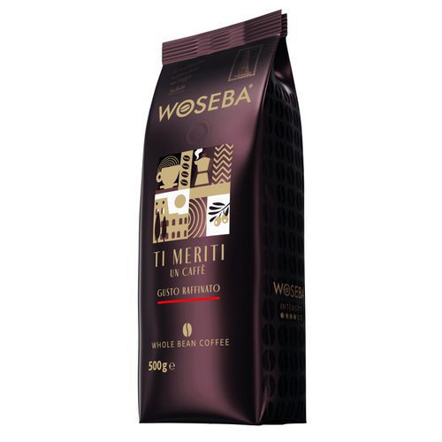 Kawa WOSEBA TI MERITI, GUSTO RAFFIANTO, ziarnista - Kawa WOSEBA TI MERITI, GUSTO RAFFIANTO, ziarnista, 500g