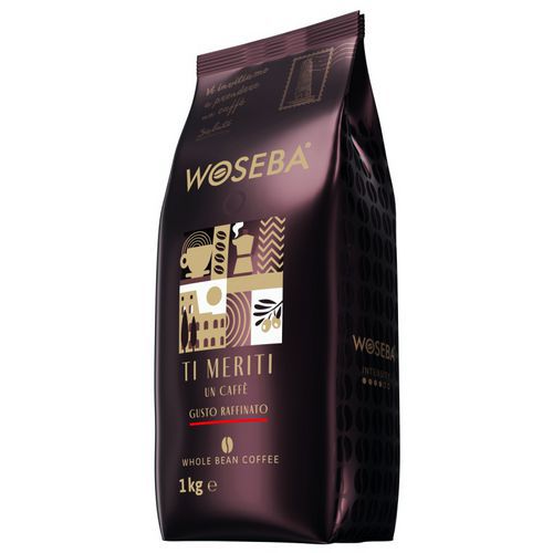 Kawa WOSEBA TI MERITI, GUSTO RAFFIANTO, ziarnista - Kawa WOSEBA TI MERITI, GUSTO RAFFIANTO, ziarnista, 1000g