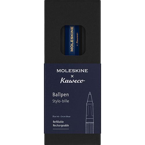 KAWECO X MOLESKINE długopis - KAWECO X MOLESKINE długopis, niebieski