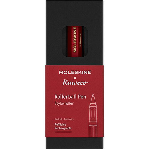 KAWECO X MOLESKINE pióro kulkowe - KAWECO X MOLESKINE pióro kulkowe, czerwone