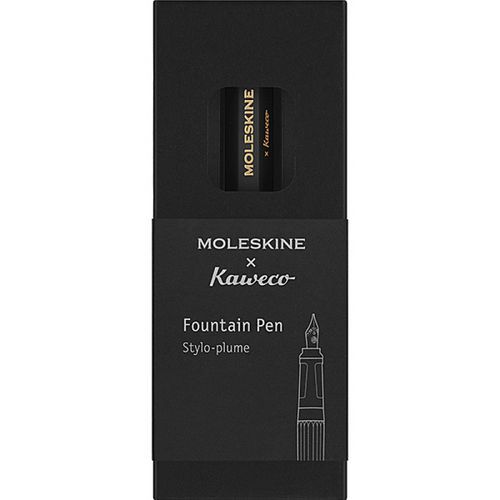 KAWECO X MOLESKINE pióro wieczne, M - KAWECO X MOLESKINE pióro wieczne, M, czarne