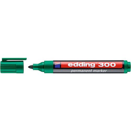 Marker permanentny A8 e-300 EDDING - Marker permanentny A8 e-300 EDDING, zielony