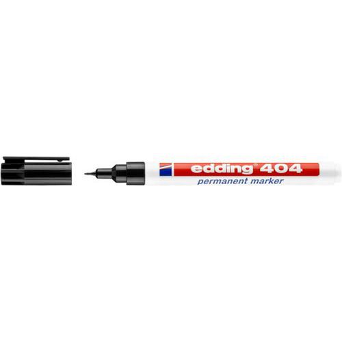 Marker permanentny e-404 EDDING, 0,75mm - Marker permanentny e-404 EDDING, 0,75mm, czarny