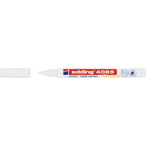 Marker kredowy e-4085 EDDING, 1-2mm, biały