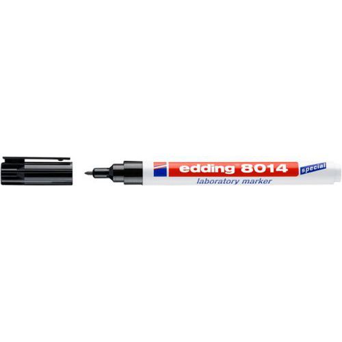 Marker laboratoryjny e-8014 EDDING, 1mm, czarny