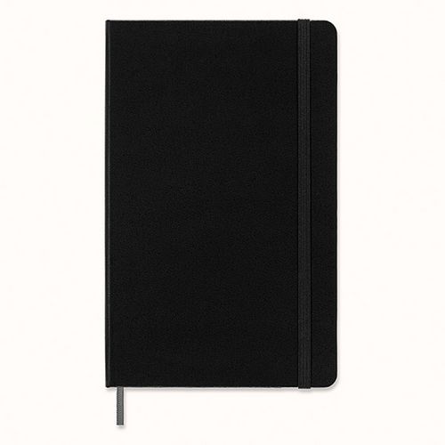 Notatnik MOLESKINE L (13x21 cm), Smart, w linie, twarda oprawa, czarny