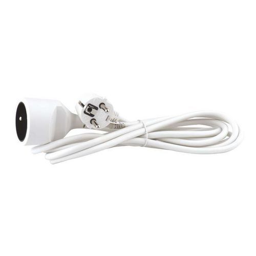 Przedłużacze Emos, H05VV-F3G 1 mm2 - Przedłużacz Emos, H05VV-F3G 1 mm2, 3 m