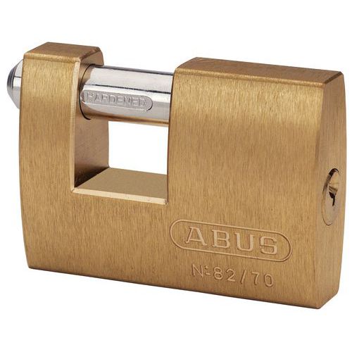 Kłódka prostokątna Abus - Kłódka prostokątna Abus, 70 mm