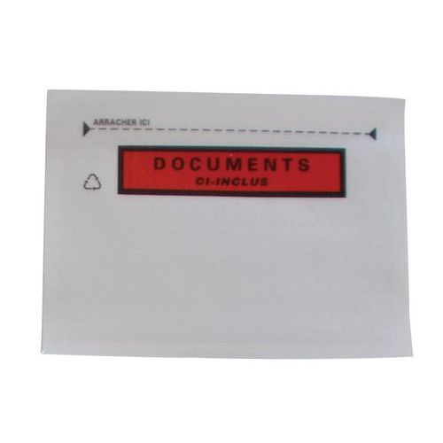 Koperty samoprzylepne Pac-List na dokumenty - Koperty samoprzylepne na dokumenty Pac-List, 1000 szt., 162 x 120 mm