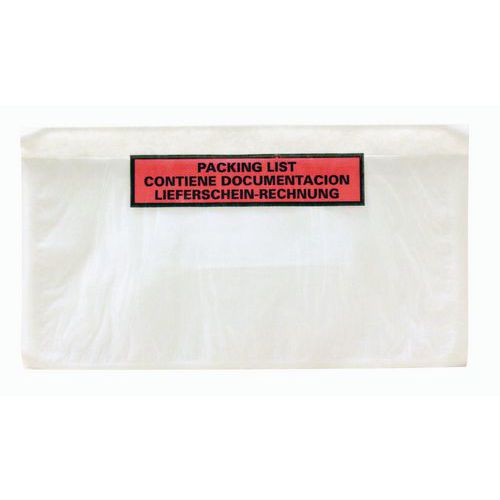 Koperty samoprzylepne na dokumenty Eco-List - Koperty samoprzylepne EcoList na dokumenty, 1000 szt., 228 x 120 mm