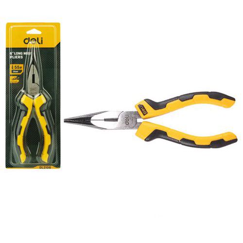 Szczypce radiotechniczne Deli EDL2106, 160 mm